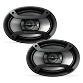 PIONEER vista frontal del altavoz 6x9 con apariencia moderna y mejor escena sonora