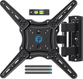 Pipishell front view of mounted TV showing secure fit and clean look
