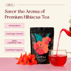 PiPi Tea bolsita en mano lista para infusionar y preparar en segundos