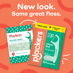 Plackers detalle del hilo Tuffloss resistente para limpieza efectiva