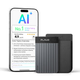 Plaud Note Pro vista frontal con diseño ultradelgado y captura clara