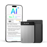 Plaud Note Pro frontal mostrando diseño elegante y beneficio de portabilidad