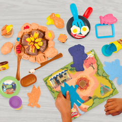 Play‑Doh tapete de campamento que facilita historias y recogida