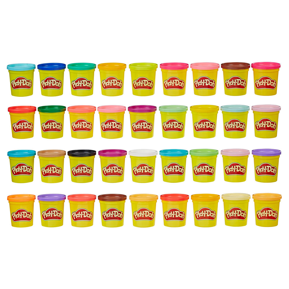 Play‑Doh frente del empaque mostrando la caja y colores para organizar actividades