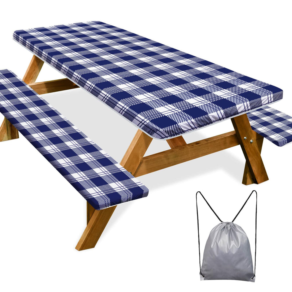 Play Tailor vista frontal del set para mesa con protección resistente