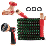 Pocket Hose vista frontal del embalaje mostrando compactación y beneficio de almacenamiento