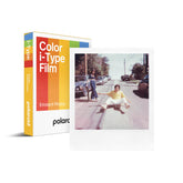 Polaroid paquete de 8 hojas frontal mostrando diseño y compatibilidad I-Type, fácil identificación