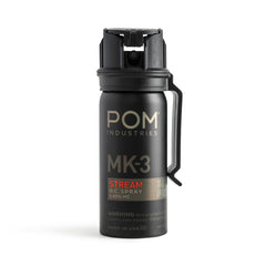 POM MK3 frontal con clip de cinturón para acceso rápido