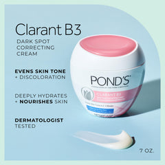 POND’S textura cremosa en primer plano que aporta hidratación profunda