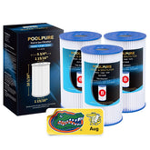 POOLPURE front packaging showing the 3-pack and fitment benefits