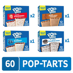 Pop-Tarts primer plano del pastelito glaseado para apetito visual