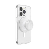 PopSockets Coconute Creme frontal mostrando diseño elegante y agarre seguro
