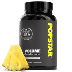 POPSTAR envase frontal mostrando 120 cápsulas y etiqueta clara para decisión informada