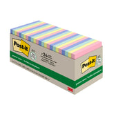 Post-it frontal empaque Sweet Sprinkles mostrando 24 blocs, organización instantánea