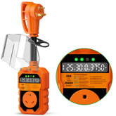 POWGRN vista frontal del protector 30A que proporciona alta capacidad de defensa
