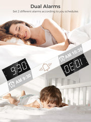 PPLEE botones dedicados de doble alarma, configuración sencilla
