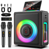 PPMIC MS75 frontal con dos micrófonos inalámbricos y potencia clara