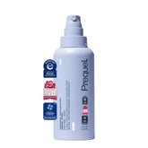 Prequel spray frontal botella 8oz mostrando diseño y utilidad