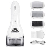PRITECH vista frontal del dispositivo mostrando diseño ergonómico y beneficio de agarre cómodo