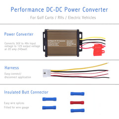 Pro Chaser matched harness detail showing connector for quick plug-and-play benefit