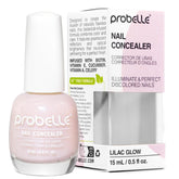 Probelle botella frontal mostrando color lilac glow y acabado luminoso