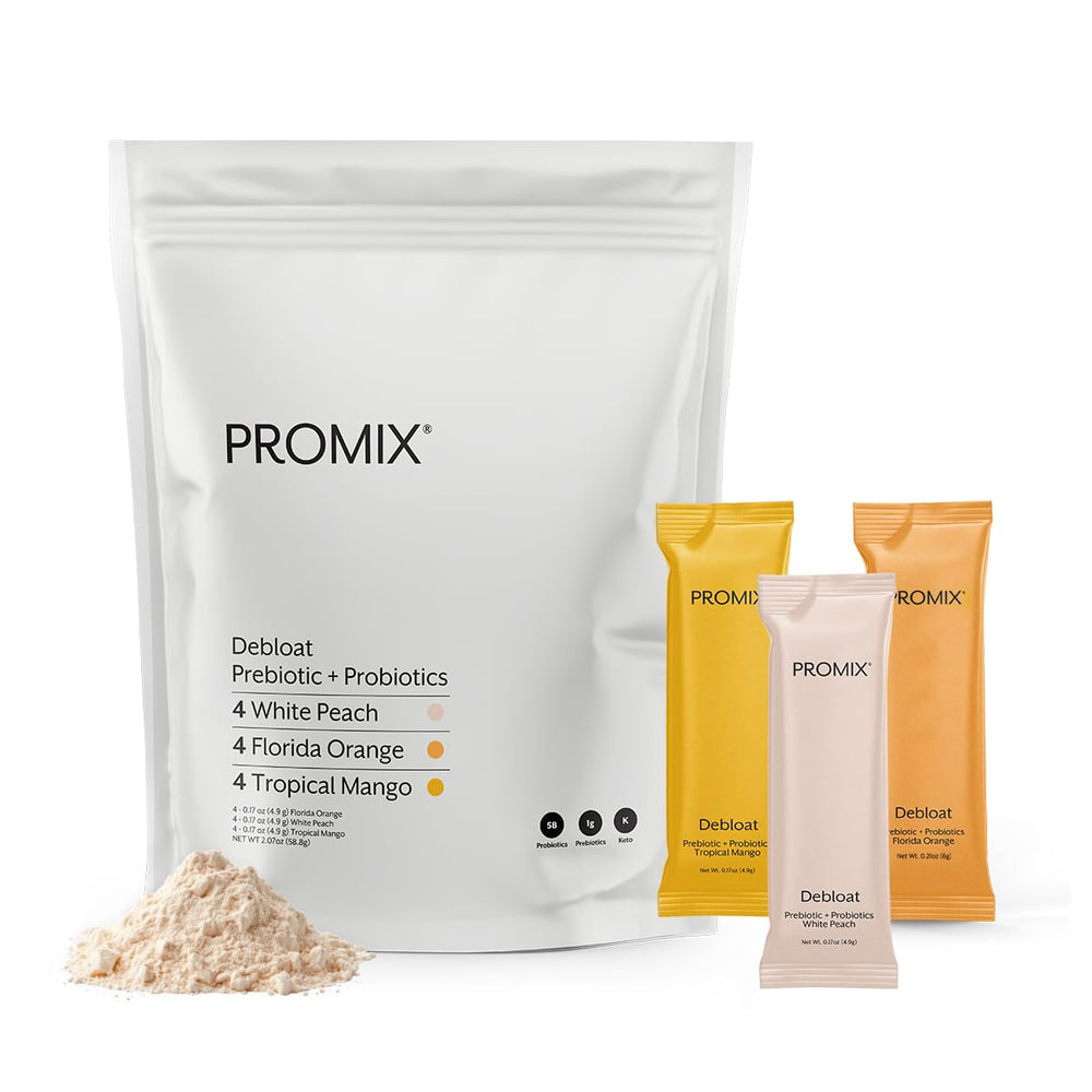 ProMix Nutrition frente del empaque mostrando el diseño y beneficios visibles