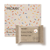 ProMix Nutrition frente del embalaje con 12 barras y beneficios claros