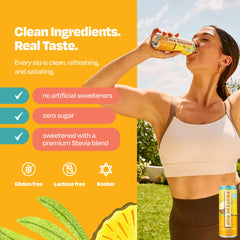 PROTEIN POP pack variedad cuatro latas para diferentes sabores