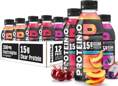 Protein2o frente del empaque mostrando diseño y beneficios claros