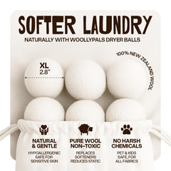 Prushh WoollyPals textura de la lana en primer plano que evidencia suavidad natural