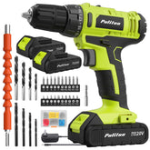 PULITUO taladro frontal con kit completo y beneficio portabilidad