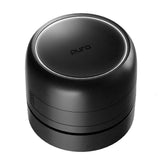 Pura difusor para coche vista frontal elegante y compacto, mejora el aroma interior