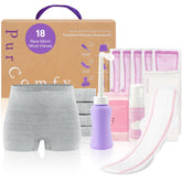 PurComfy vista frontal del kit completo para comodidad posparto