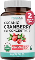 PURE CO frasco frontal mostrando cápsulas y diseño claro para confianza