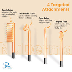 Pure Daily Care NuDerma conjunto de aplicadores Neon para tratamientos específicos
