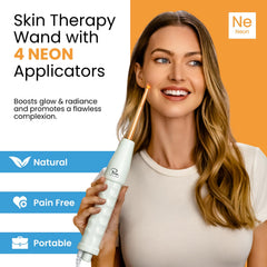 Pure Daily Care NuDerma primer plano de la superficie del aplicador y acabado seguro