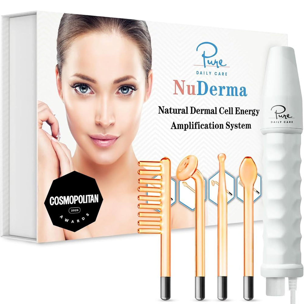 Pure Daily Care NuDerma dispositivo frontal mostrando diseño y facilidad de uso