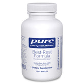 Pure Encapsulations frasco frontal mostrando el producto para descanso