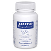 Pure Encapsulations envase frontal mostrando producto y beneficios claros