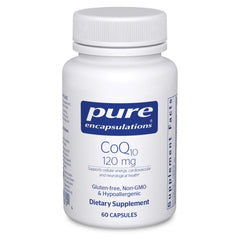 Pure Encapsulations envase frontal mostrando producto y beneficios claros