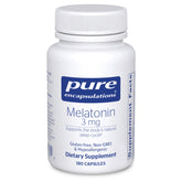 Pure Encapsulations frasco frontal mostrando etiqueta clara y beneficios