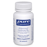 Pure Encapsulations frente del envase mostrando la marca y beneficio de pureza