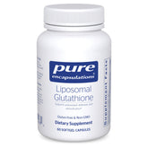 Pure Encapsulations frente del envase mostrando cápsulas y beneficio de pureza