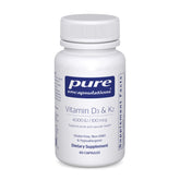 Pure Encapsulations envase frontal mostrando la etiqueta y beneficio de pureza