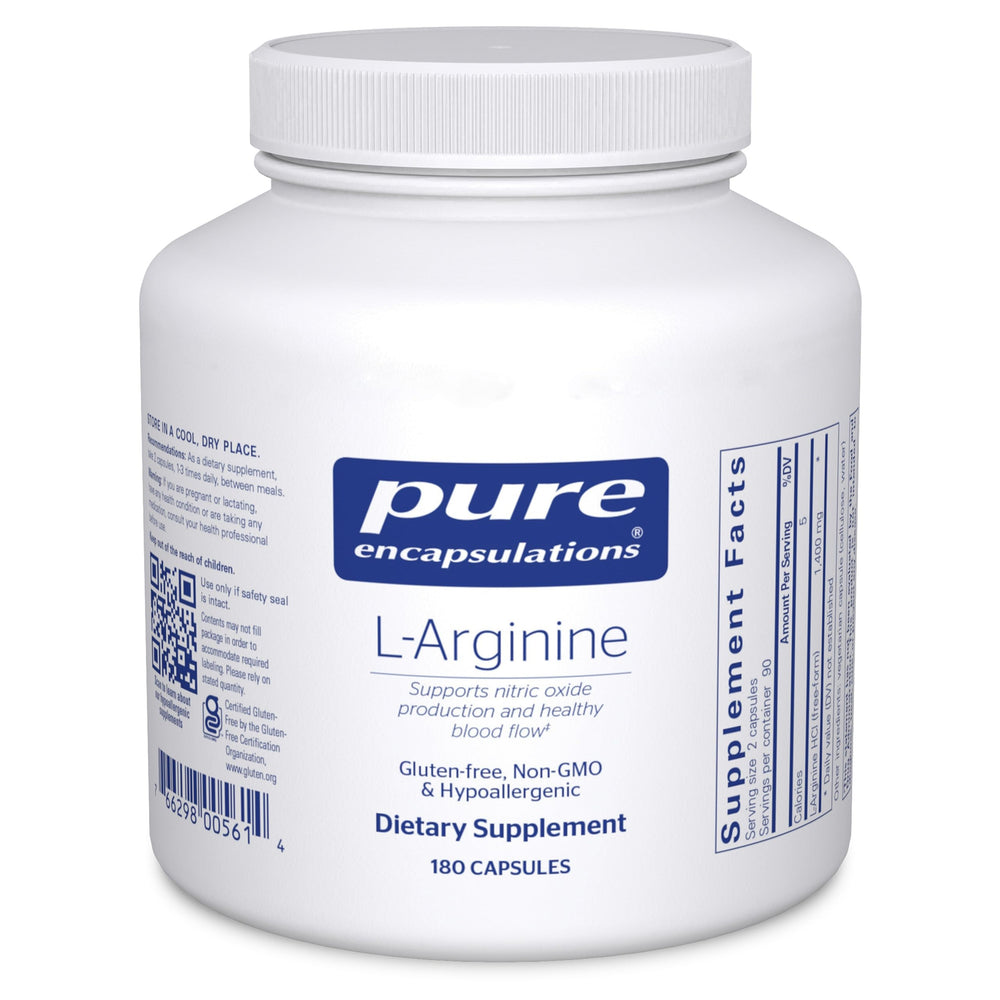 Pure Encapsulations foto frontal del envase y claridad en dosis