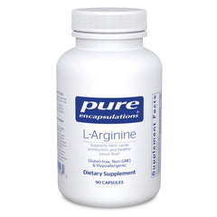 Pure Encapsulations envase frontal mostrando 90 cápsulas y beneficios claros