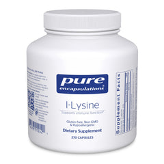 Pure Encapsulations frasco frontal mostrando el producto y duración