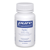 Pure Encapsulations caja frontal mostrando 30 cápsulas y claridad de ingredientes