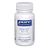Pure Encapsulations frasco frontal mostrando etiqueta y beneficio de calidad