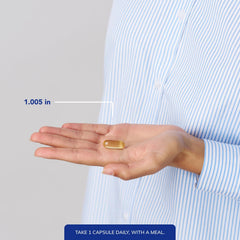 Pure Encapsulations etiqueta con ingredientes y controles de calidad visibles